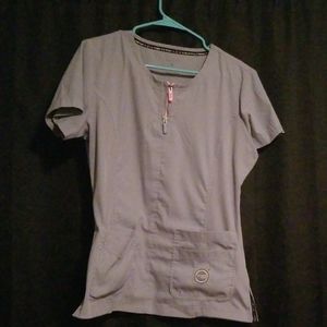 Super cute Koi scrub top!